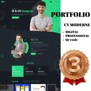 الموقع التعريفي (Personal/Business Portfolio أو Company Profile)